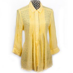 Fever yellow Blouse Size M